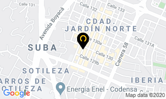 Mapa de Liceo San Rafael en Bogotá D.C