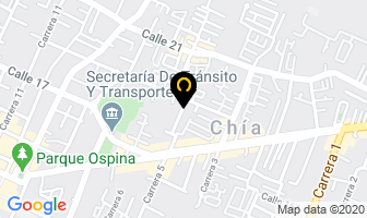 Mapa de Liceo Santisima Trinidad en Chía