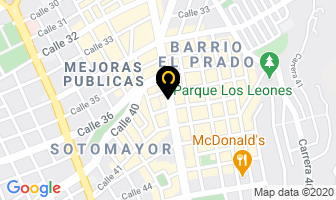 Mapa de Licorera Borracho Express en Bucaramanga