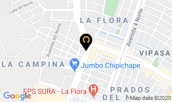 Mapa de Licorera Del Norte Avenida 6 en Cali