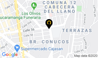 Mapa de Licorera Genobeba en Bucaramanga