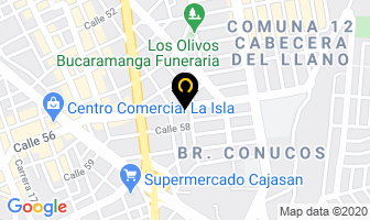 Mapa de Licorera La Cucaracha en Bucaramanga
