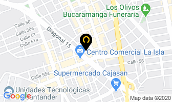 Mapa de Licorera La Isla en Bucaramanga