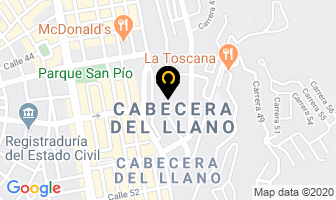 Mapa de Licorera Mercatto en Bucaramanga