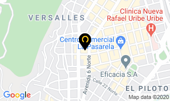 Mapa de Licorera Y Estadero Bacus en Cali
