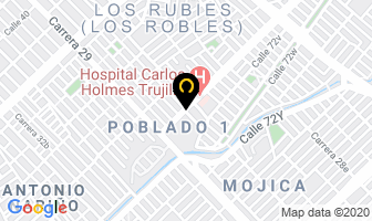 Mapa de Licores El Poblado en Cali