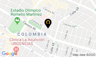Mapa de Licores Kike en Barranquilla