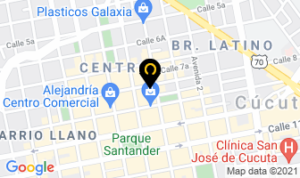 Mapa de Licores La Garrafa en Cúcuta