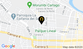Mapa de Licores Las Rejas en Cartago