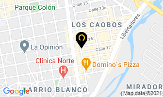 Mapa de Licores R&g en Cúcuta