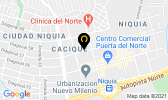 Mapa de Licores Río Bravo en Medellín