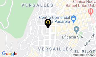 Mapa de Licores Zona Rosa en Cali