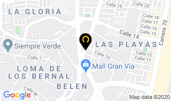 Mapa de Licuadoras El Tío en Medellín