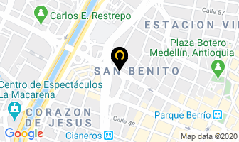 Mapa de Licuadoras Y Planchas en Medellín