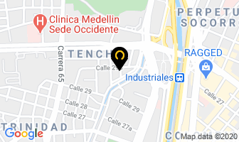 Mapa de Lider Aseo Hogar en Medellín