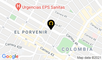 Mapa de Liderplast en Barranquilla