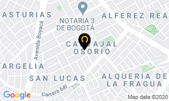 Mapa de Liderplast Ltda en Bogotá D.C