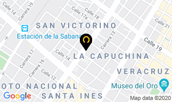 Mapa de Lifan De Colombia en Bogotá D.C