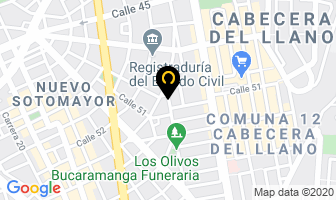 Mapa de Life Center en Bucaramanga