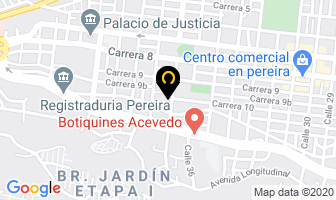 Mapa de Liga Risaraldense De Gimnasia en Pereira