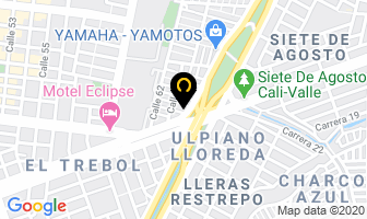 Mapa de Light Tuning en Cali