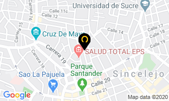 Mapa de Lile´s Pizza en Sincelejo