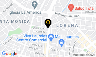 Mapa de Limas Diamante en Medellín