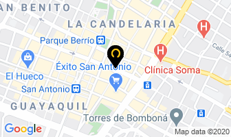 Mapa de Limpiaseo Ltda. en Medellín