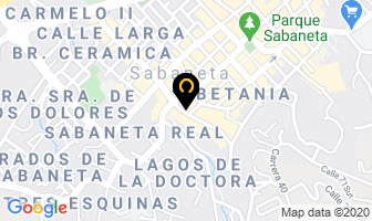 Mapa de Lina Vitanova Spa en Sabaneta