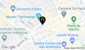 Mapa de Linares Solarte William en Pasto