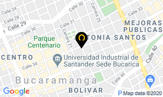 Mapa de Linda´s en Bucaramanga