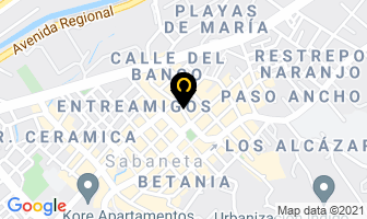 Mapa de Lindo Michoacán en Sabaneta
