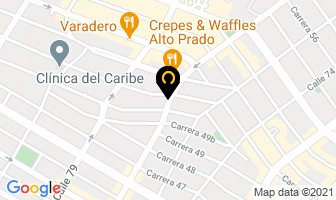 Mapa de Línea & Figura Spa en Barranquilla
