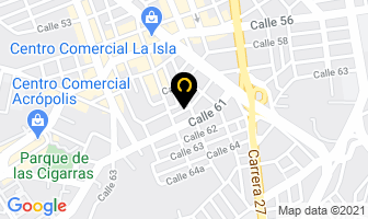 Mapa de Lineactiva en Bucaramanga