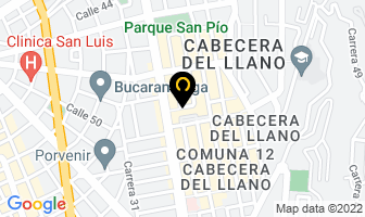 Mapa de Lineagrafik en Bucaramanga