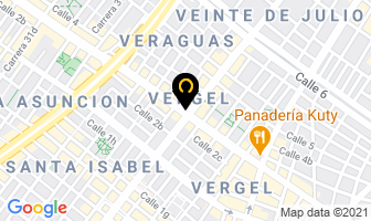 Mapa de Linearcol en Bogotá D.C