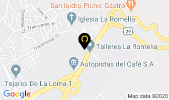 Mapa de Líneas Pereiranas S.a. en Dosquebradas