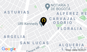 Mapa de Líneas Unidas Ltda. en Bogotá D.C