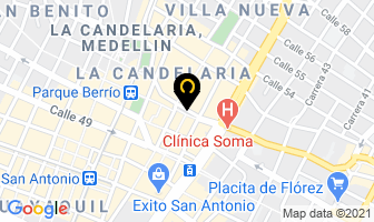 Mapa de Líneas Y Cocinas en Medellín