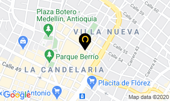Mapa de Lineas Y Textos en Medellín