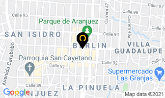 Mapa de Lisis Peluquería en Medellín