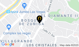 Mapa de Lisoexpert en Medellín