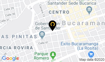 Mapa de Litis Data Ltda. en Bucaramanga