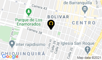Mapa de Lito Felber en Barranquilla
