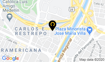 Mapa de Lito Kab'as en Medellín