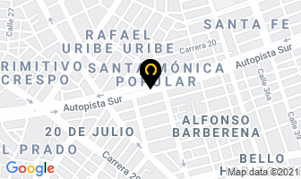 Mapa de Litocomercial Divamar en Cali