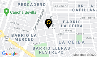 Mapa de Litografia Grafinort - Cúcuta en Cúcuta