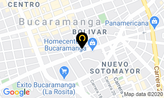 Mapa de Litografia Impress M&m en Bucaramanga