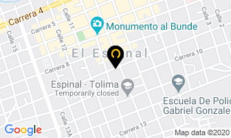 Mapa de Litografía Láser en Espinal