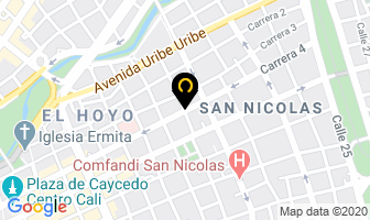 Mapa de Litografía Moderna en Cali